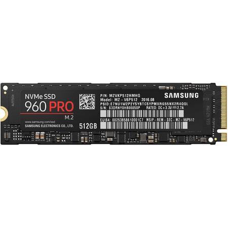 Samsung 960 PRO - Interne SSD - 512 GB