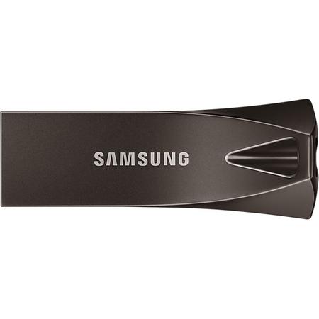 Samsung MUF-128BE 128GB 3.0 (3.1 Gen 1) USB-Type-A-aansluiting Grijs, Titanium USB flash drive