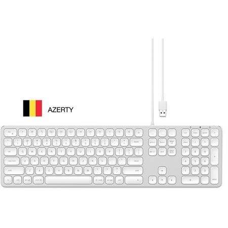 Satechi Wired Keyboard Silver AZERTY