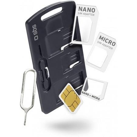 SBS TEKITSIMADAPTK SIM card adapter SIM-/geheugenkaartadapter
