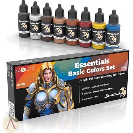 Essentials Basic Colors Set - 8 kleuren - 17ml - SSE-075