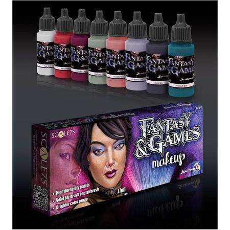 Makeup - Fantasy & Games - 8 kleuren - 17ml - SSE-048
