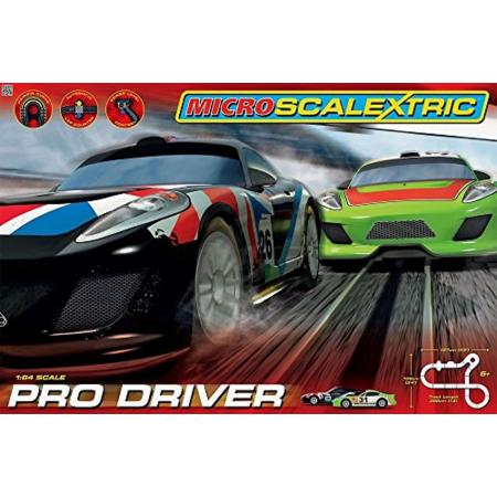 Micro ScaleXtric Pro Driver, dé coolste autobaan/racebaan met lengte van 386cm   MicroScaleXtric