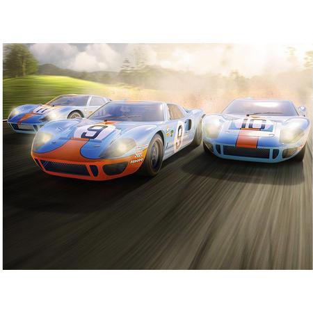 Scalextric - Ford Gt40 1968 Gulf Triple Pack L.d. (Sc3896a)