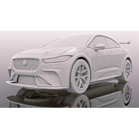 Scalextric - Jaguar I-pace Group 44 Heritage Livery  (7/19) * (Sc4064)