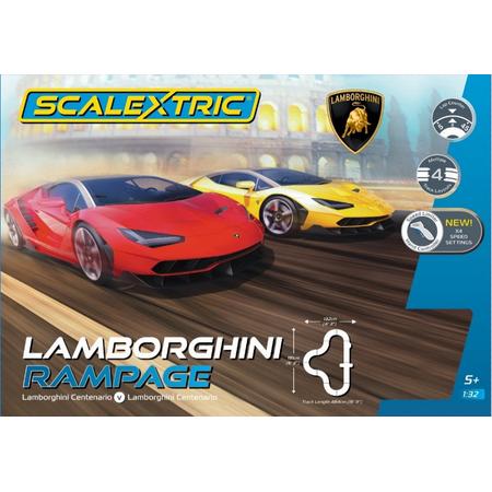 Scalextric - Lamborghini Rampage 2 X Lamborghini Centenario (Sc1386)