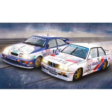 Scalextric - T.c.l. Twin Pack Ford Sierra Rs500 & Bmw E30 L.d. (Sc3693a)