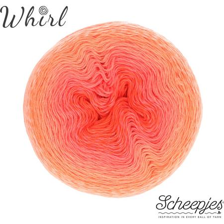 Scheepjes Whirl Ombre 557 Coral Catastrophe