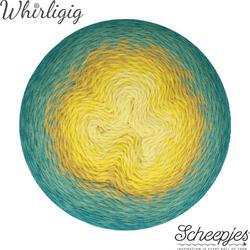 Scheepjes Whirligig 1x1000m - 203 Teal to Yellow