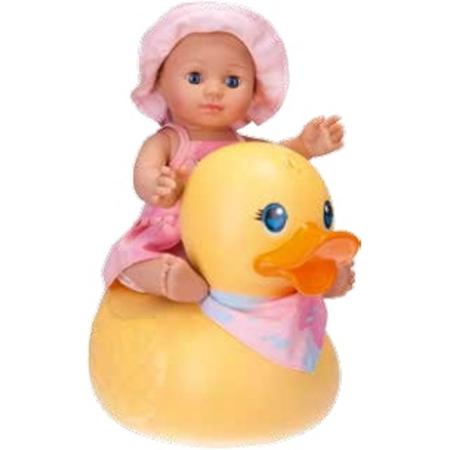 Kids Bathing Girl with Duck, 30 cm