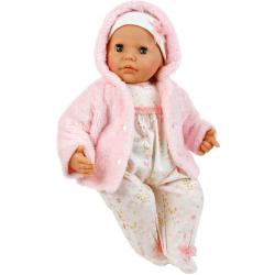 Schildkröt poppenkleding voor grote babypop van 52cm rompertje en fleece jas