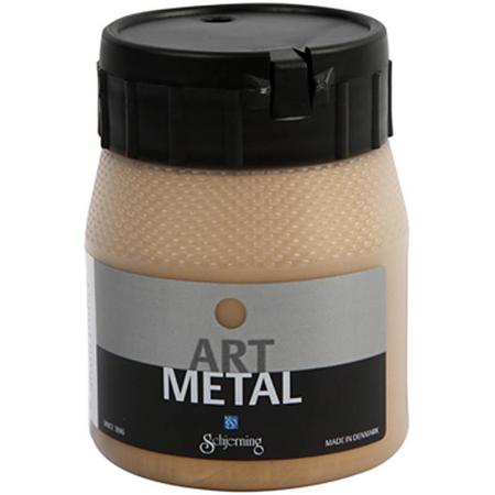 ES Art Metal - Verf - 250 ml - Medium Goud