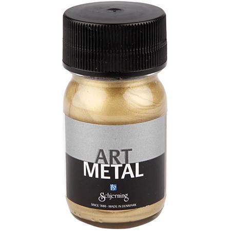 ES Art Metal - Verf - 30 ml - Licht Goud