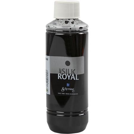 Zijdeverf Royal, grijs, 250 ml