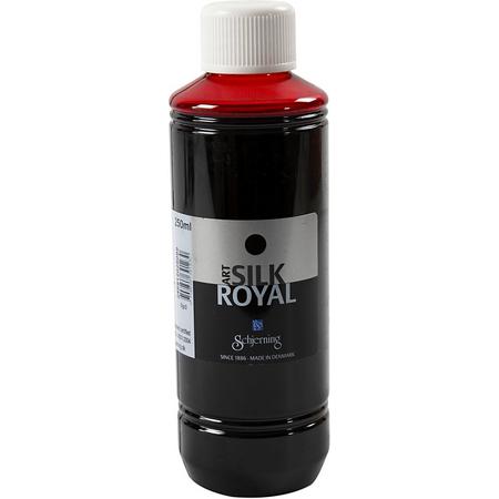 Zijdeverf Royal, scarlet, 250 ml