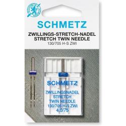 Schmetz Machinenaald Tweeling Stretch N°75-4mm