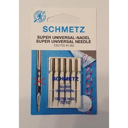 Schmetz Naaimachinenaald Super Universal naald 130/705 H-SU 70/10 Teflonlaag