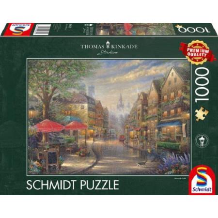 Schmidt puzzel 1000st Café in Munchen