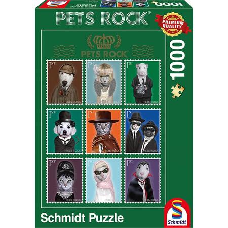 Pets Rock, Kino Puzzle 1.000 Teile