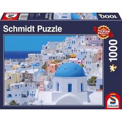Santorini, Cyclades, 1000 stukjes Puzzel