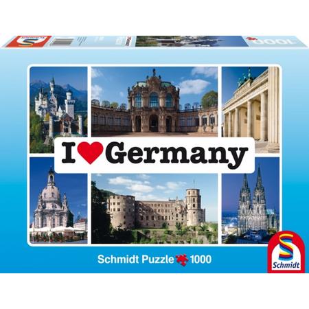 Schmidt Puzzel - I love Germany