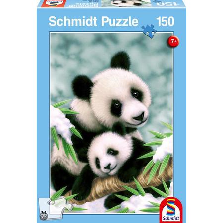 Schmidt Puzzel: Pandafamilie