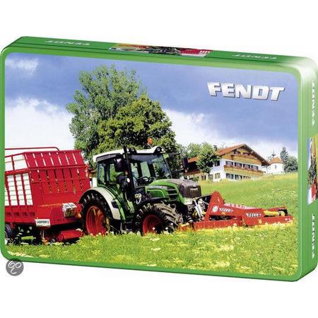 Schmidt Tin Box Puzzel - Fendt 211 Vario