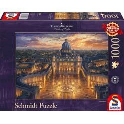 Thomas Kinkade legpuzzel Vatican Sunset 1000 stukjes