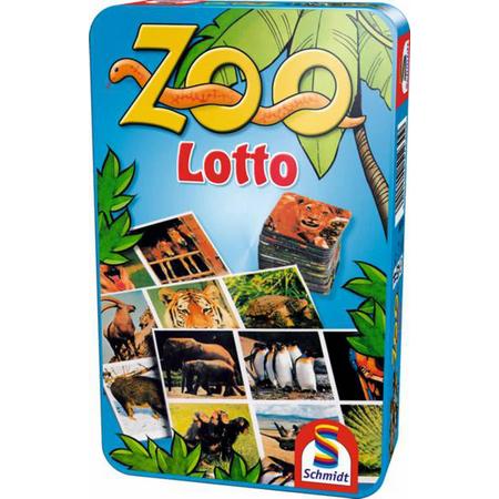 Zoo Lotto In Tin Box Pocketedie