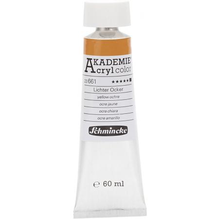 Schmincke AKADEMIE® Acryl color, opaque, 60 ml, yellow ochre (661)
