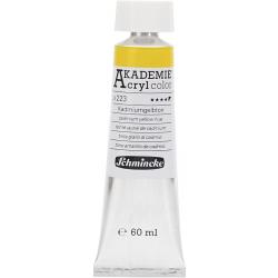 Schmincke AKADEMIE® Acryl color, semi-opaque, good fade resistant, 60 ml, cadmium yellow hue (223)