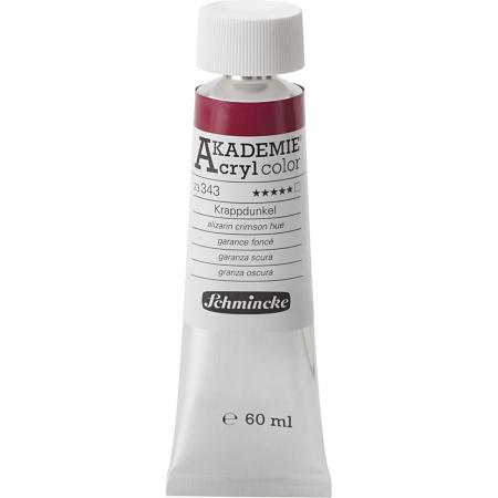 Schmincke AKADEMIE® Acryl color, transparent, 60 ml, alizarin crimson hue (343)