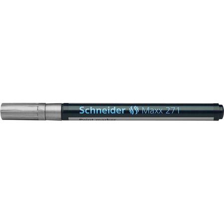 Schneider Lakmarker Maxx 271 1-2mm Zilver Doos 10 Stuks