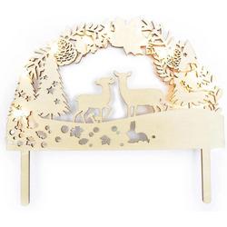 Scrapcooking - Taarttopper - Led - Woodland