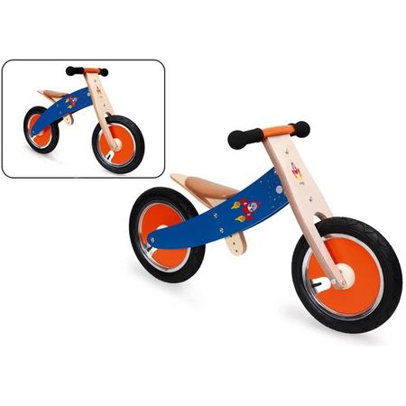 Scratch Balance Bike - Loopfiets - Jongens en meisjes - Rood;Blauw - 12 Inch