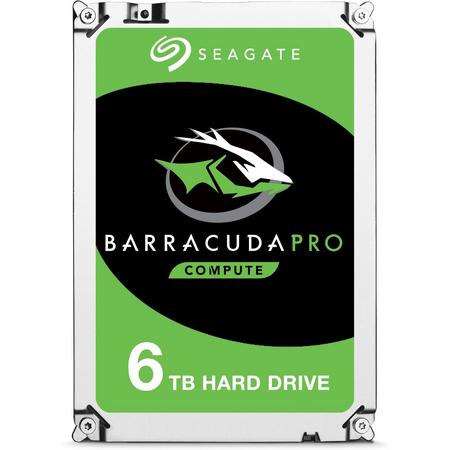 Seagate BarraCuda Pro - Interne harde schijf - 6 TB