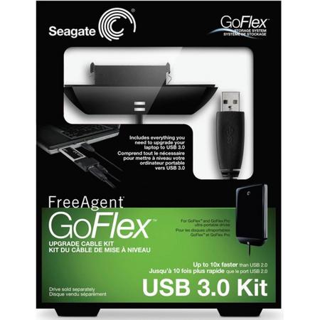 Seagate FreeAgent Go STAE101 USB 3.0 GoFlex Zwart kabeladapter/verloopstukje