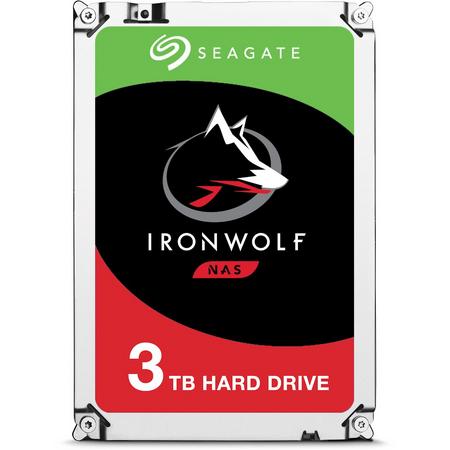 Seagate IronWolf - Interne harde schijf - 3 TB