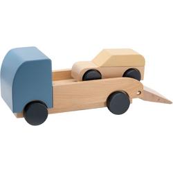   transport speelgoed vrachtwagen van hout