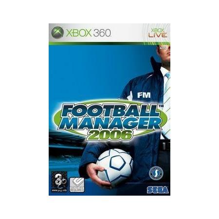 Football Manager 2006 Xbox 360
