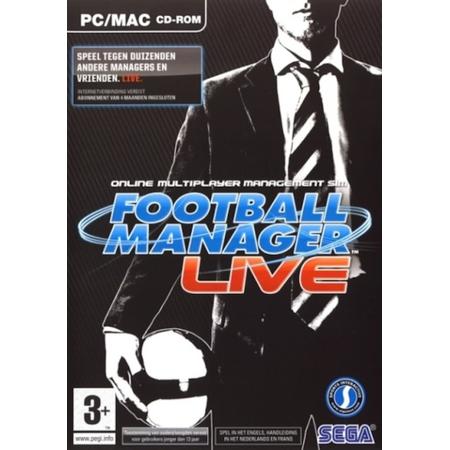 Sega Football Manager Live Windows CD Rom