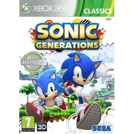Sonic Generations (Classcis)  Xbox 360