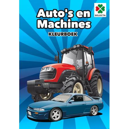 Autos en Machines Kleurboek