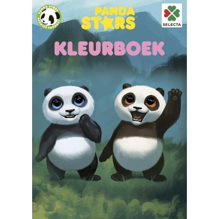 Panda Stars Kleurboek