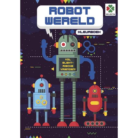 Robot Wereld Kleurboek