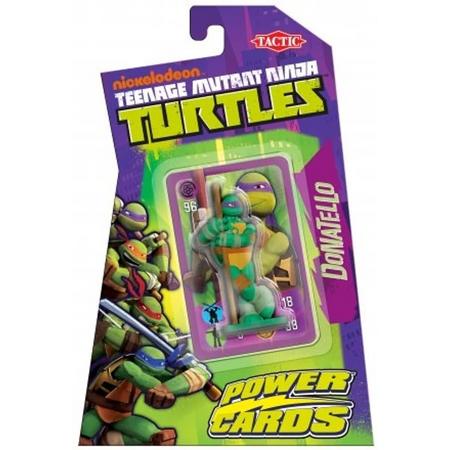 Teenage Mutant Ninja Turtles Power Cards Incl. Donatello Figure - Kaartspel