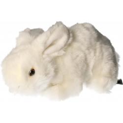 Pluche konijn knuffel wit 20 cm