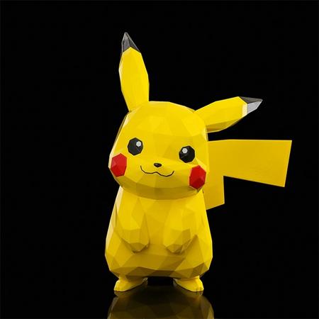 Pokemon Polygo Figure - Pikachu