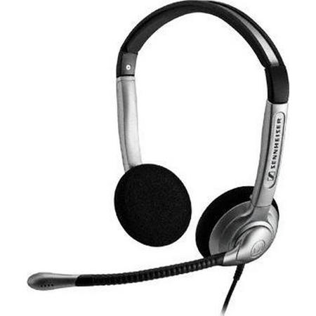 Sennheiser SH 350 IP Stereofonisch Bedraad Zwart, Zilver mobiele hoofdtelefoon