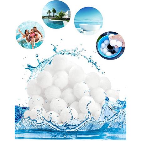 Sens Design Filterballen voor zandfilterpomp - filterbollen - 700gram - milieuvriendelijk